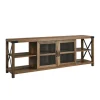 Kirkland's Home Wood And Metal Farmhouse Tv Stand- Tv Stands & Media Consoles