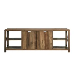 Kirkland's Home Wood And Metal Farmhouse Tv Stand- Tv Stands & Media Consoles