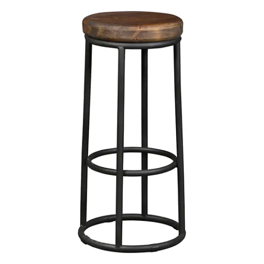 Kirkland's Home Wood And Metal Kendall Barstool- Bar Stools & Counter Height Stools