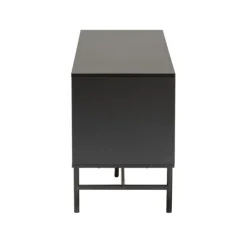 Kirkland's Home Wood And Metal Sliding Door Tv Stand- Tv Stands & Media Consoles