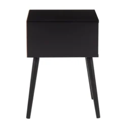 Kirkland's Home Wood And Rattan Drawer Accent Table- Accent & End Tables