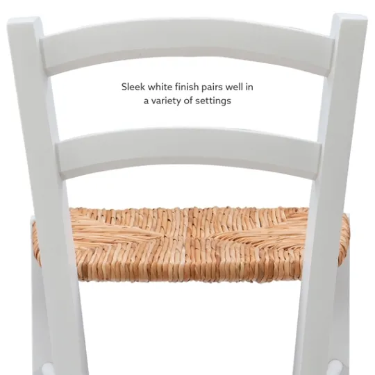 Kirkland's Home Wood And Seagrass Counter Stools, Set Of 2- Bar Stools & Counter Height Stools