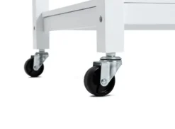 Kirkland's Home Wood And Stainless Steel Top Kitchen Cart- Kitchen Islands & Bar Carts