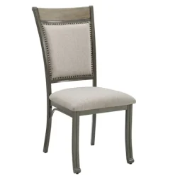 Kirkland's Home Wood And Upholstered Chairs 5-Pc. Dining Set- Dining Sets
