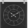 Kirkland's Home Wood Barn Door Clock- Clocks
