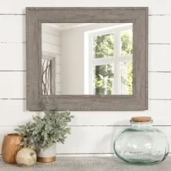 Kirkland's Home Wood Beveled Frame Wall Mirror- Framed Mirrors