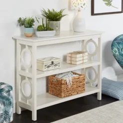Kirkland's Home Wood Cut-Out Circles Bookcase- Bookshelves