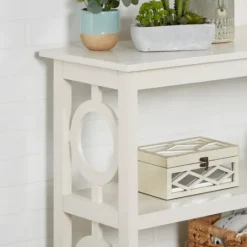 Kirkland's Home Wood Cut-Out Circles Bookcase- Bookshelves