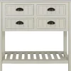 Kirkland's Home Wood 4-Drawer Console Table- Console Tables