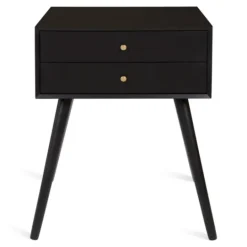 Kirkland's Home Wood 2-Drawer Finco Accent Table- Accent & End Tables