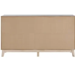 Kirkland's Home Wood 6-Drawer Footed Dresser- Dressers & Chests