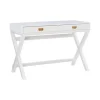 Kirkland's Home Wood 2-Drawer X-Frame Desk- Office Furniture