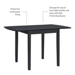 Kirkland's Home Wood Drop Leaf Dining Table- Dining Tables