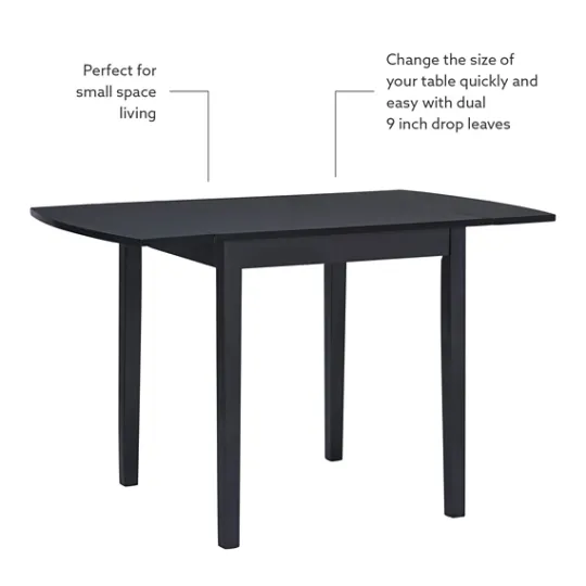 Kirkland's Home Wood Drop Leaf Dining Table- Dining Tables
