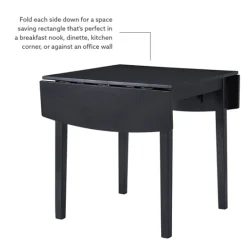 Kirkland's Home Wood Drop Leaf Dining Table- Dining Tables