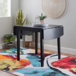 Kirkland's Home Wood Drop Leaf Dining Table- Dining Tables