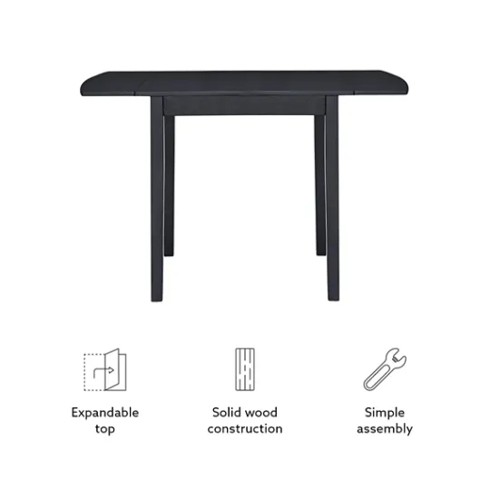 Kirkland's Home Wood Drop Leaf Dining Table- Dining Tables