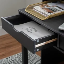 Kirkland's Home Wood Extendable Desk- Office Furniture