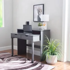 Kirkland's Home Wood Extendable Desk- Office Furniture