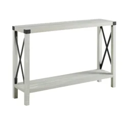 Kirkland's Home Wood Farmhouse Console Table- Entryway Furniture