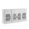 Kirkland's Home Wood Fretwork Sideboard- Cabinets & Sideboards