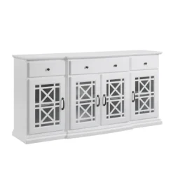 Kirkland's Home Wood Fretwork Sideboard- Cabinets & Sideboards