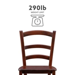 Kirkland's Home Wood Ladderback Dining Chairs, Set Of 2- Dining Chairs