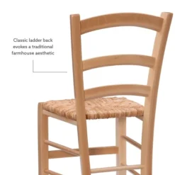 Kirkland's Home Wood Ladderback Dining Chairs, Set Of 2- Dining Chairs