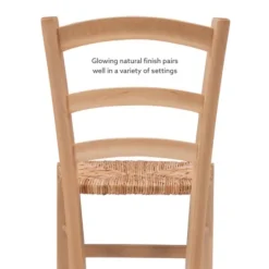 Kirkland's Home Wood Ladderback Dining Chairs, Set Of 2- Dining Chairs