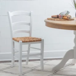Kirkland's Home Wood Ladderback Dining Chairs, Set Of 2- Dining Chairs