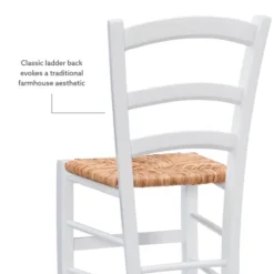Kirkland's Home Wood Ladderback Dining Chairs, Set Of 2- Dining Chairs