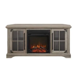 Kirkland's Home Wood Led Fireplace Media Cabinet- Tv Stands & Media Consoles