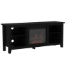 Kirkland's Home Wood Led Fireplace Media Cabinet- Tv Stands & Media Consoles