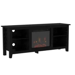 Kirkland's Home Wood Led Fireplace Media Cabinet- Tv Stands & Media Consoles