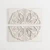Kirkland's Home Wood Medallion 4-Pc. Wall Plaque Set- Wall Plaques