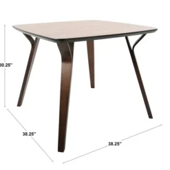 Kirkland's Home Wood Midcentury Modern Dining Table- Dining Tables
