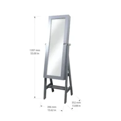 Kirkland's Home Wood Mirror Armoire- Full Length & Floor Mirrors