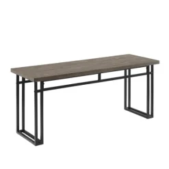 Kirkland's Home Wood Modern Dining Bench- Dining Chairs