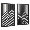 Kirkland's Home Wood Montour Wall Plaques, Set Of 2- Wall Plaques