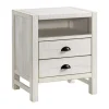 Kirkland's Home Wood Open Shelf Nightstand- Nightstands