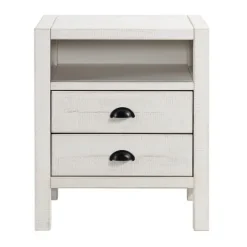 Kirkland's Home Wood Open Shelf Nightstand- Nightstands