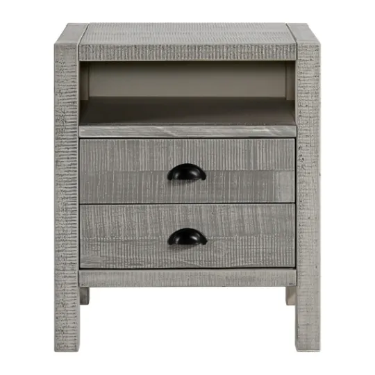 Kirkland's Home Wood Open Shelf Nightstand- Nightstands