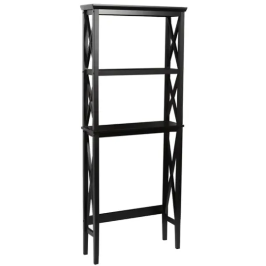 Kirkland's Home Wood Over-Toilet 3-Tier Shelf- Bathroom Furniture