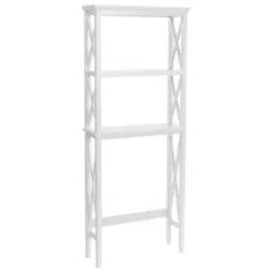 Kirkland's Home Wood Over-Toilet 3-Tier Shelf- Bathroom Furniture