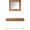 Kirkland's Home Wood 2-Pc. Console Table And Mirror Set- Console Tables