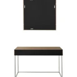Kirkland's Home Wood 2-Pc. Console Table And Mirror Set- Console Tables