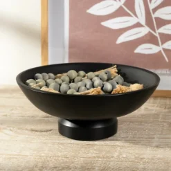 Kirkland's Home Wood Pedestal Bowl- Decorative Bowls & Jars