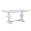Kirkland's Home Wood Pedestal Dining Table- Dining Tables