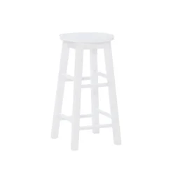 Kirkland's Home Wood Pub Classic Backless Counter Stool- Bar Stools & Counter Height Stools