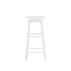 Kirkland's Home Wood Pub Classic Backless Counter Stool- Bar Stools & Counter Height Stools